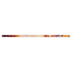 Burnt paper texture print design Women s Cut Out Long Sleeve T Collar