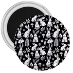 Easter bunny pattern 3  Magnets
