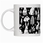 Easter bunny pattern White Mug