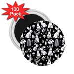 Easter bunny pattern 2.25  Magnets (100 pack) 