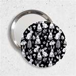 Easter bunny pattern 2.25  Handbag Mirrors
