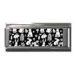 Easter bunny pattern Superlink Italian Charm (9mm)