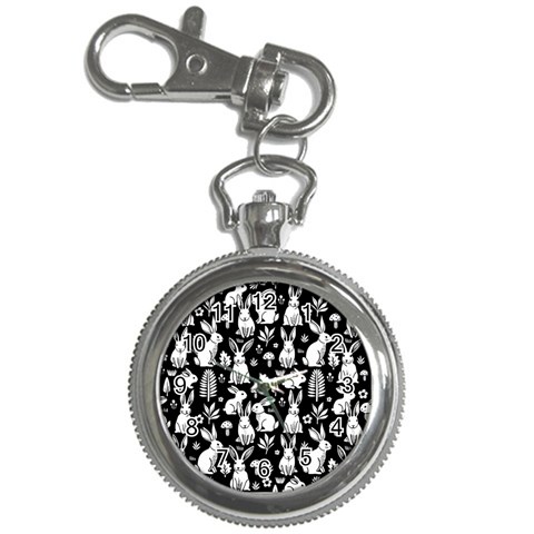Easter bunny pattern Key Chain Watches from ArtsNow.com Front
