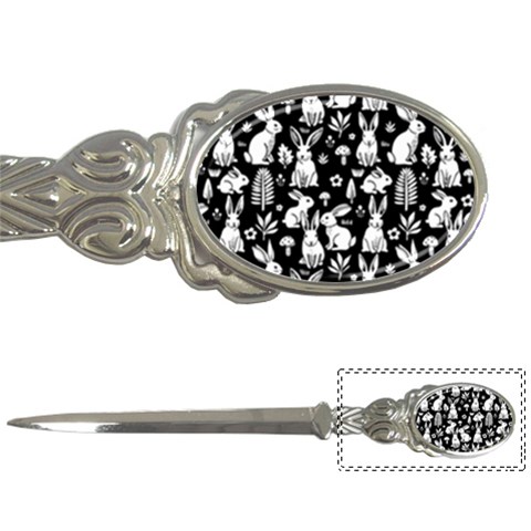 Easter bunny pattern Letter Opener from ArtsNow.com Front