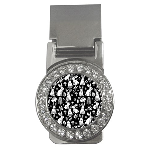 Easter bunny pattern Money Clips (CZ)  from ArtsNow.com Front