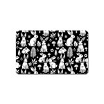 Easter bunny pattern Magnet (Name Card)