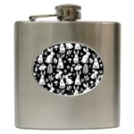 Easter bunny pattern Hip Flask (6 oz)