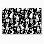 Easter bunny pattern Postcard 6 x 4  (Pkg of 10)