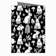 Easter bunny pattern Greeting Cards (Pkg of 8) from ArtsNow.com Right