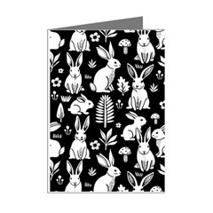 Easter bunny pattern Mini Greeting Cards (Pkg of 8) from ArtsNow.com Right