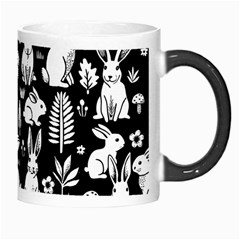 Easter bunny pattern Morph Mug from ArtsNow.com Right