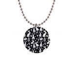 Easter bunny pattern 1  Button Necklace