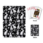 Easter bunny pattern Playing Cards Single Design (Rectangle)