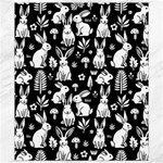 Easter bunny pattern Canvas 8  x 10 