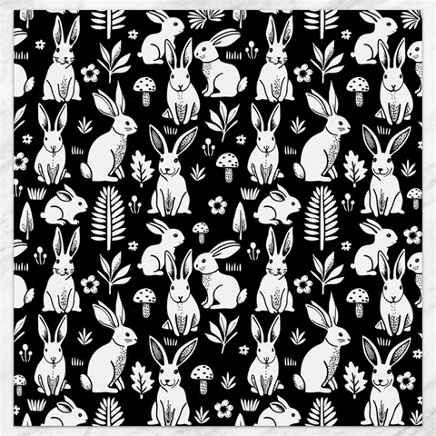 Easter bunny pattern Canvas 16  x 16  from ArtsNow.com 15.2 x15.41  Canvas - 1