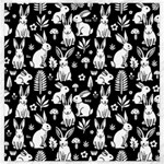 Easter bunny pattern Canvas 20  x 20 