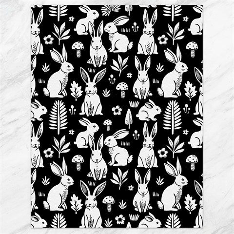 Easter bunny pattern Canvas 18  x 24  from ArtsNow.com 17.8 x23.08  Canvas - 1