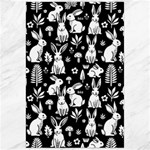 Easter bunny pattern Canvas 24  x 36 