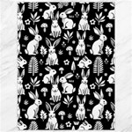 Easter bunny pattern Canvas 36  x 48 