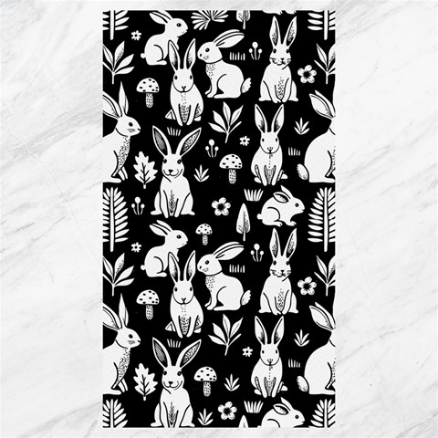 Easter bunny pattern Canvas 40  x 72  from ArtsNow.com 39.28 x69.23  Canvas - 1