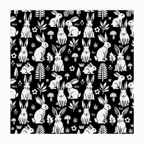 Easter bunny pattern Medium Glasses Cloth from ArtsNow.com Front