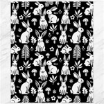 Easter bunny pattern Canvas 11  x 14 