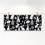 Easter bunny pattern Hand Towel