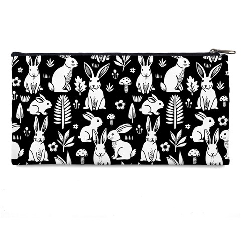 Easter bunny pattern Pencil Cases from ArtsNow.com Back