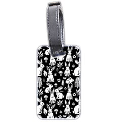 Easter bunny pattern Luggage Tag (two sides) from ArtsNow.com Front