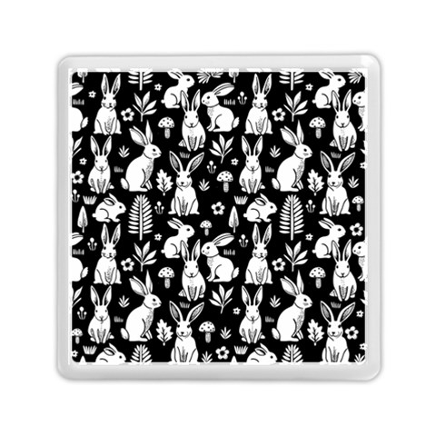 Easter bunny pattern Memory Card Reader (Square) from ArtsNow.com Front