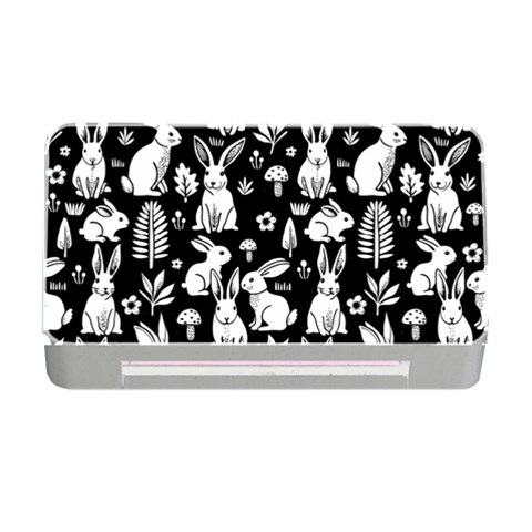 Easter bunny pattern Memory Card Reader with CF from ArtsNow.com Front