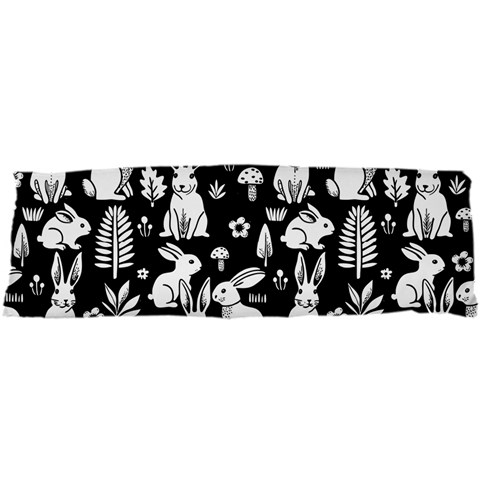 Easter bunny pattern 63 x21  Body Pillow Case Dakimakura (Two Sides) from ArtsNow.com Front