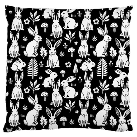 Easter bunny pattern Large Cushion Case (Two Sides) from ArtsNow.com Front