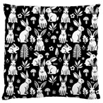 Easter bunny pattern Large Cushion Case (Two Sides)