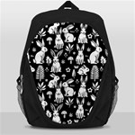 Easter bunny pattern Backpack Bag