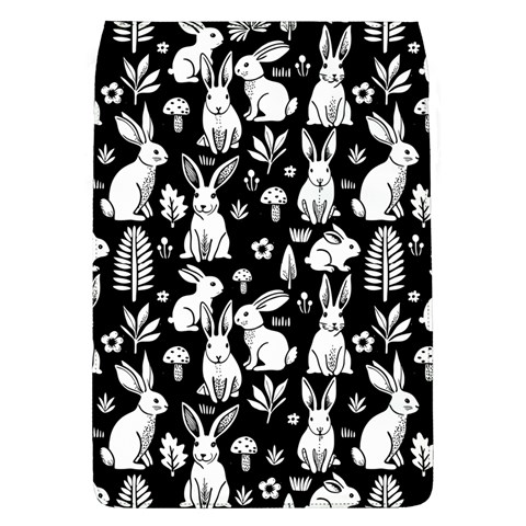 Easter bunny pattern Removable Flap Cover (L) from ArtsNow.com Front