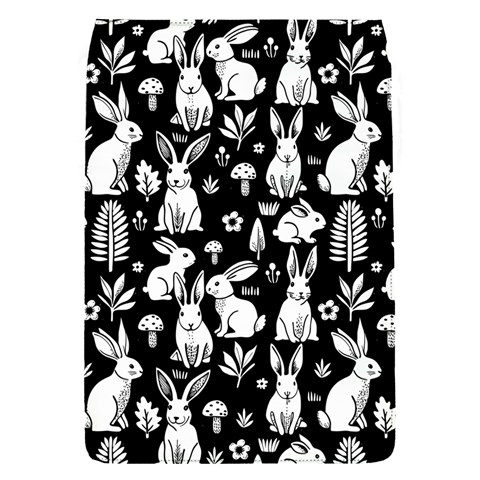 Easter bunny pattern Removable Flap Cover (S) from ArtsNow.com Front