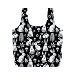 Easter bunny pattern Full Print Recycle Bag (M)