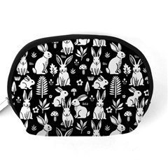 Easter bunny pattern Accessory Pouch (Medium) from ArtsNow.com Back