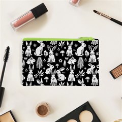 Easter bunny pattern Cosmetic Bag (XS) from ArtsNow.com Back