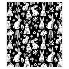 Easter bunny pattern Drawstring Pouch (XS) from ArtsNow.com Back