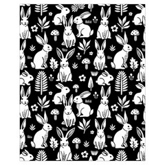 Easter bunny pattern Drawstring Pouch (XL) from ArtsNow.com Front