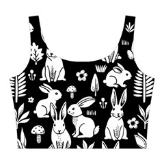 Easter bunny pattern Midi Sleeveless Dress from ArtsNow.com Top Back