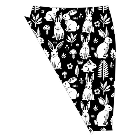 Easter bunny pattern Midi Wrap Pencil Skirt from ArtsNow.com Front Left