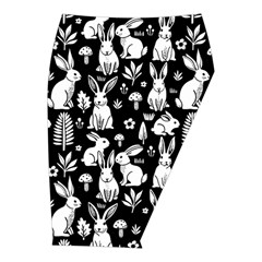 Easter bunny pattern Midi Wrap Pencil Skirt from ArtsNow.com  Front Right 