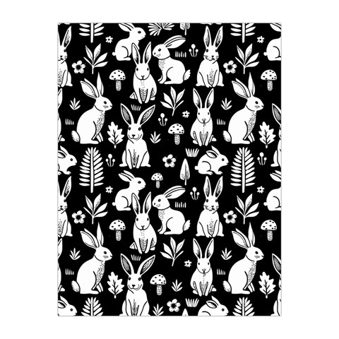 Easter bunny pattern Medium Tapestry from ArtsNow.com Front