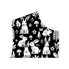 Easter bunny pattern Women s Button Up Vest from ArtsNow.com Top Right