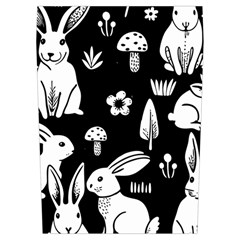 Easter bunny pattern Everyday Shoulder Bag with Pouch Bag from ArtsNow.com Right Pocket