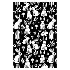 Easter bunny pattern Kids  Hooded Rain Ponchos from ArtsNow.com Front