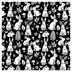 Easter bunny pattern Kids  Hooded Rain Ponchos from ArtsNow.com Inside 1